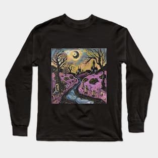 Spooky Pastel Goth Long Sleeve T-Shirt